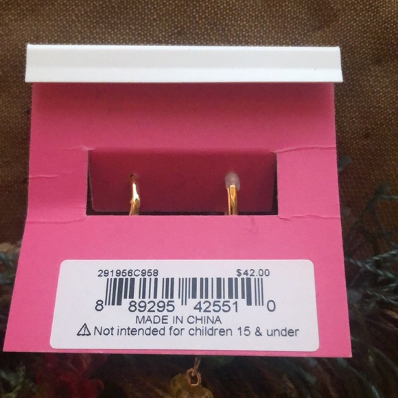 NWT Betsey Johnson Sparkly Rhinestone Glittery Gummy Bear 🐻 Earrings - Picture 5 of 17